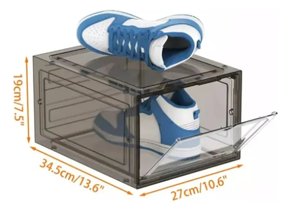 12 Pz Cajas Organizadoras Tenis Sneaker Apilables Almacenaje