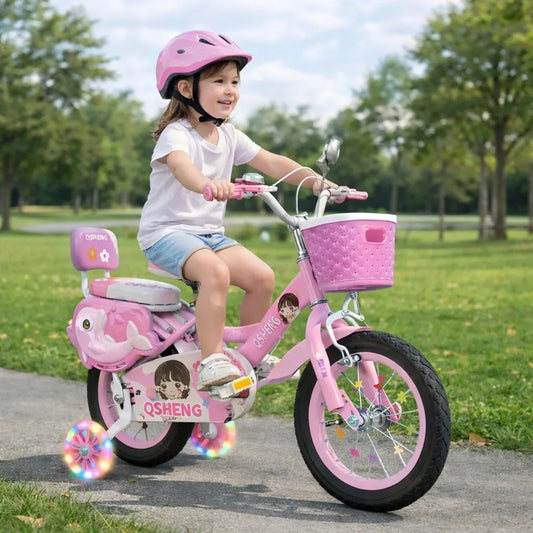 Bicicleta paseo infantil FORESKER R12 Delfin con Luces 2025