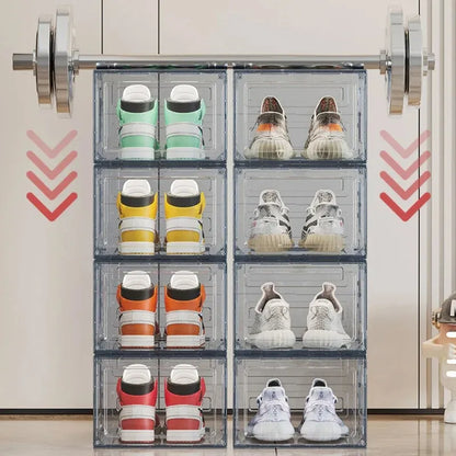 12 Pz Cajas Organizadoras Tenis Sneaker Apilables Almacenaje